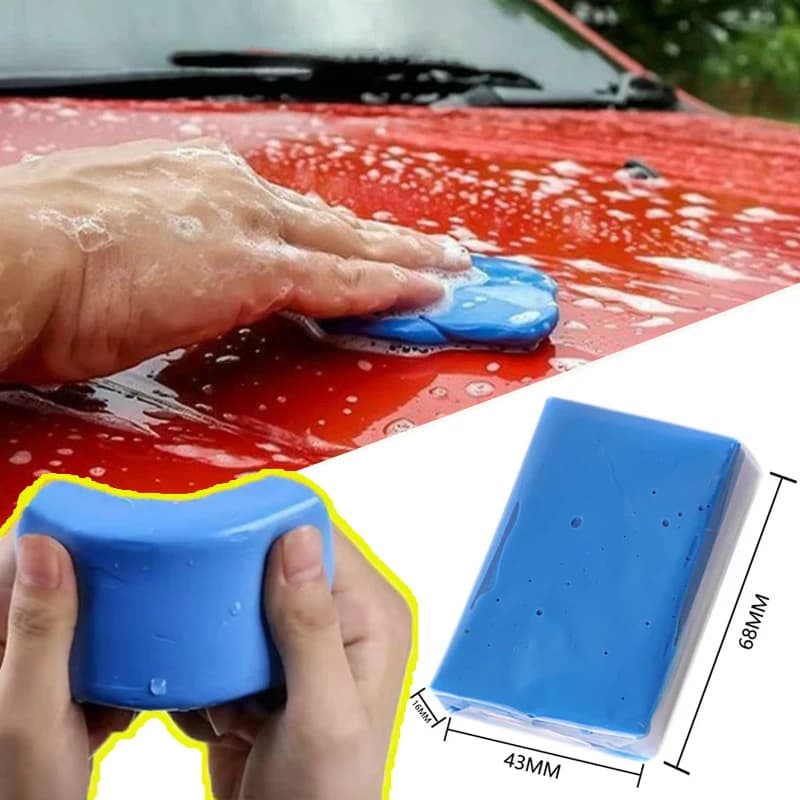 Pulizia dell'auto Pasta da gioco Bastone per la pulizia dell'argilla Argilla Smacchiatore per vetro Spolverare polvere di ferro Rimozione della gomma Strumenti per la pulizia dell'auto