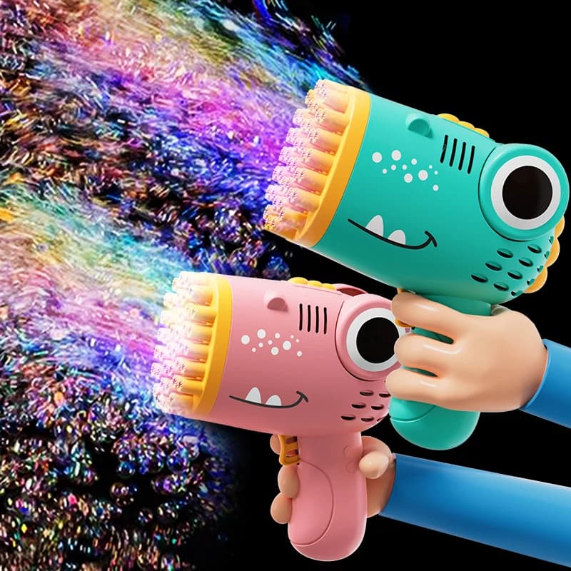 40 hole portable bubble machine, electric bubble gun, outdoor wedding party toy (without bubble water)