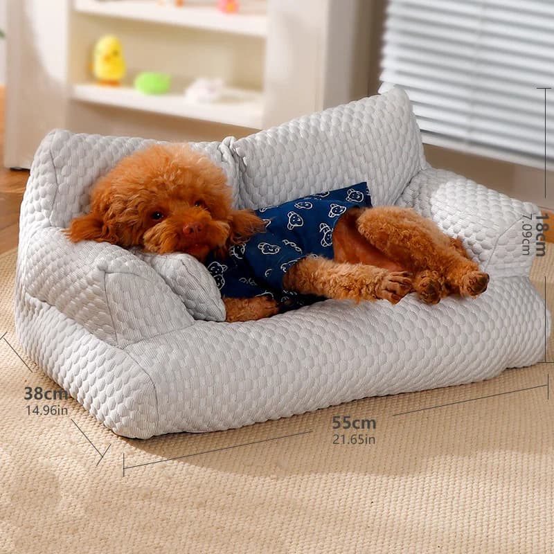 Cat House Plush Dog Sofa Beds Washable Warm Pet Dog Nest Cat Beds Thicken Comfortable Cat Cushion Dog Sleep Cat Furniture