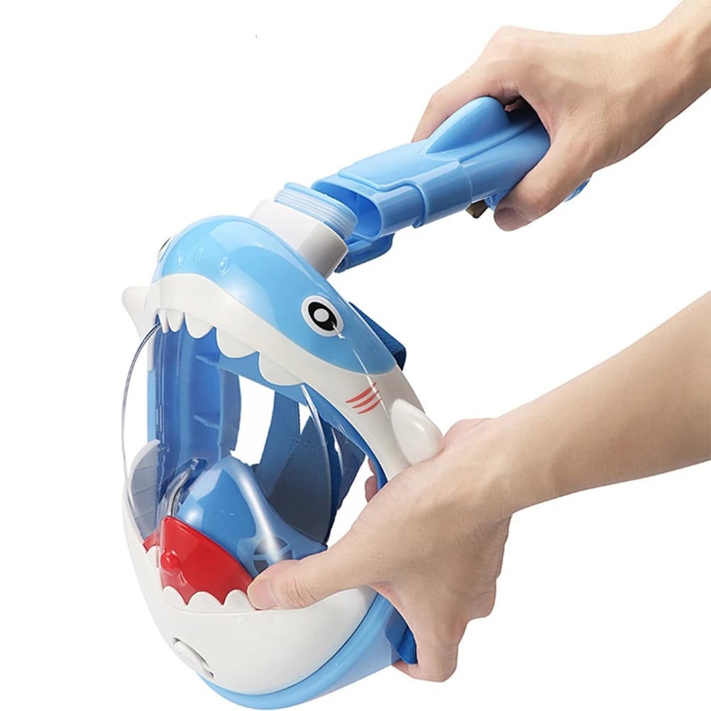 Kids Swimming Gear Protective Swim Goggles Snorkel Set XS Fully Dry Scuba Diving Mask For Children