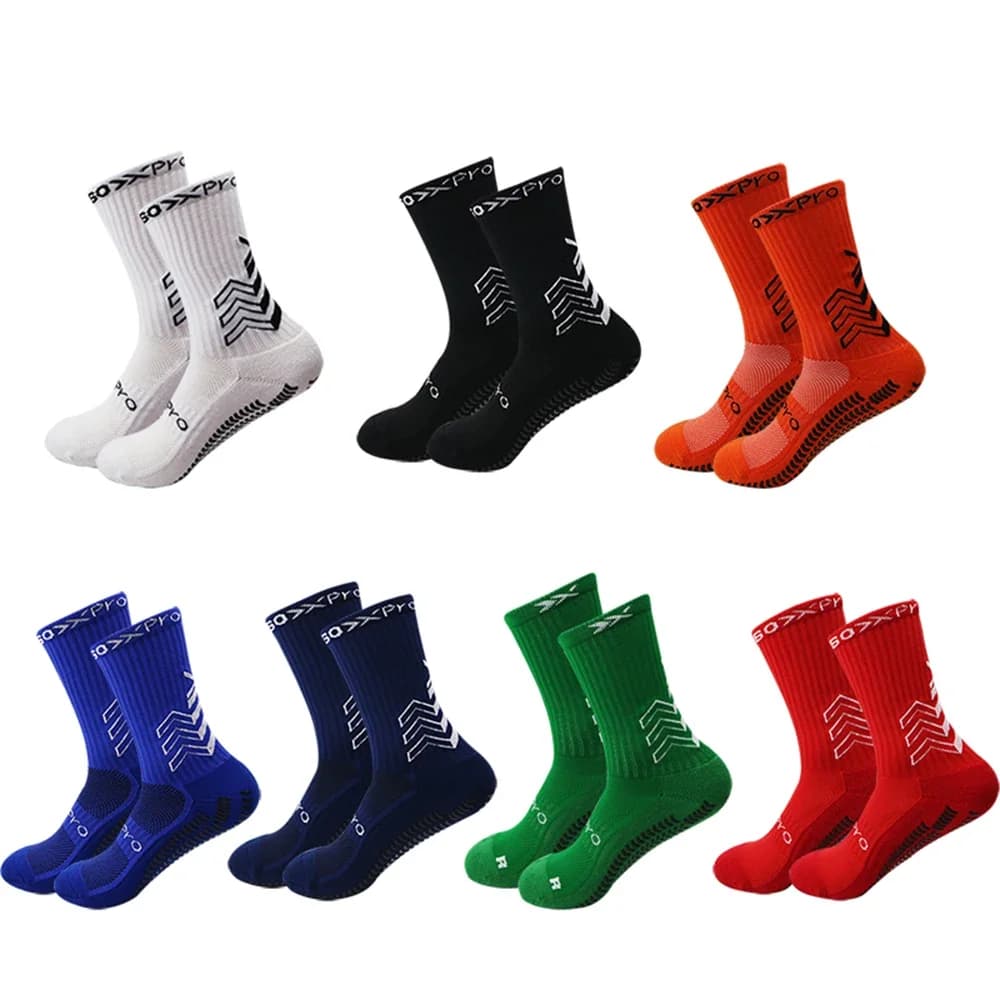 1 paio di calzini sportivi antiscivolo per uomo donna, traspiranti, unisex, atletici, per calcio, basket, baseball, corsa