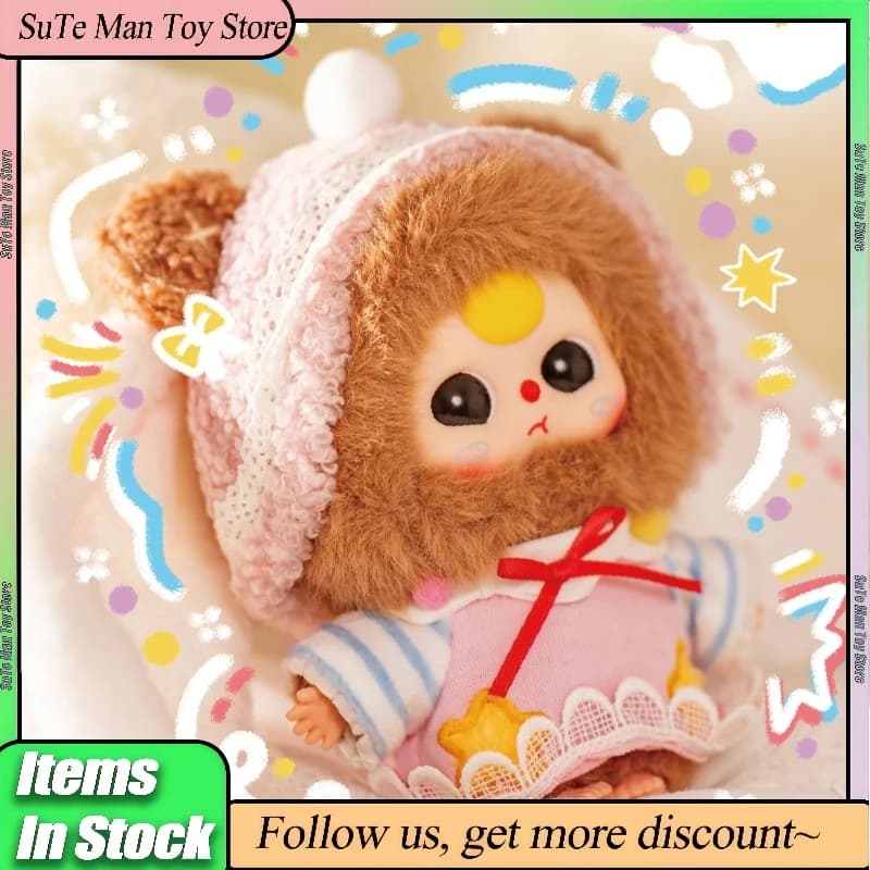 In Magazzino Baby Tre Sweet Dream Serie 100% Vinile Peluche Cieco Scatola Alla Moda Bambola Garage Kit Ornamento Giocattolo Ragazza Regalo Di Compleanno