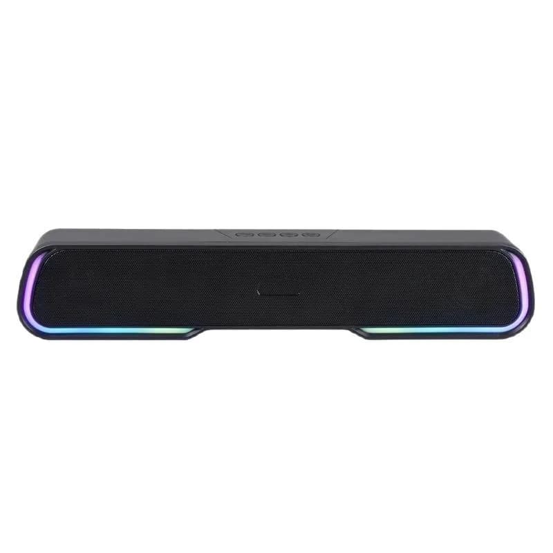 Tendone RGB barra audio luminosa striscia audio da tavolo altoparlante bluetooth luce ambientale colorata fredda
