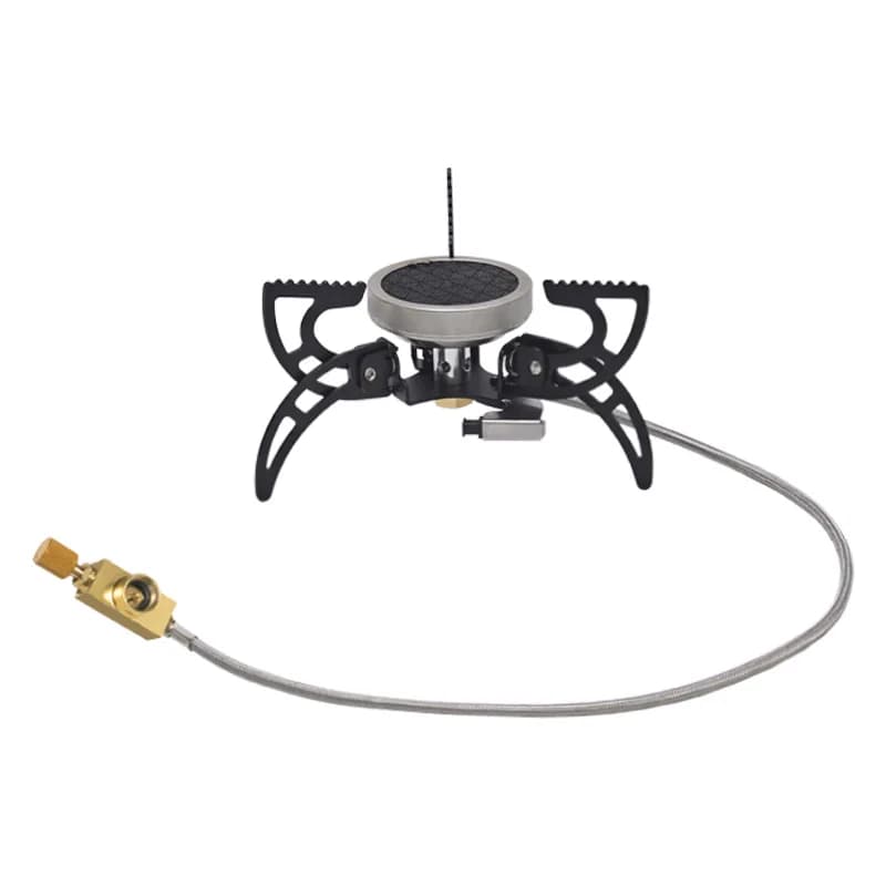 Portatile Stove from Exterior, Foldable, Windproof, High-Efficiency Thermal, Infrared Brush for Camping