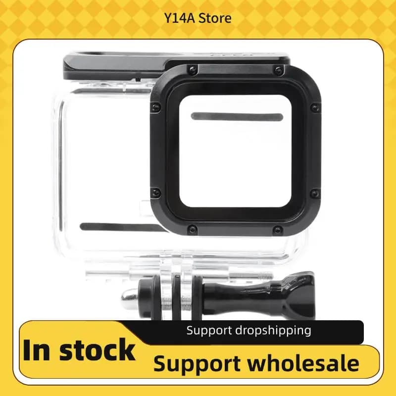 Y14A For One RS 4K Action Camera Cas Waterproof 60M Dive Protective Housing Snorkeling panoramic shell
