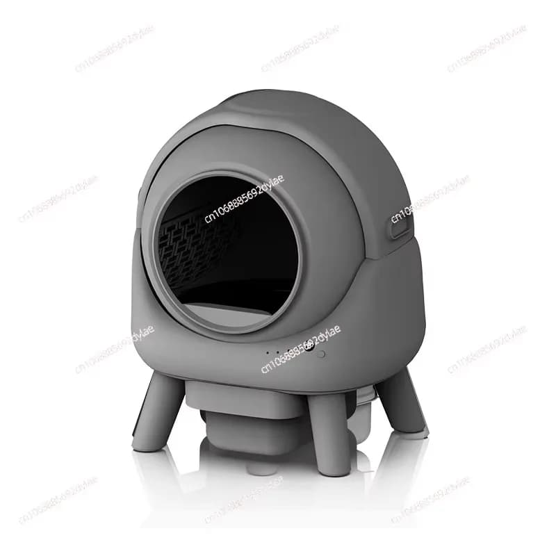 Lettiera per gatti intelligente, lettiera per gatti con pala automatica per merda, pulizia automatica, toilette per gatti con rullo di grandi dimensioni