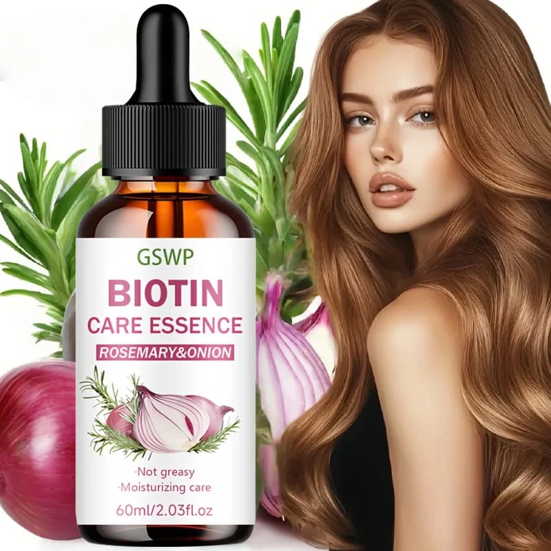 Face serum GSWP Biotin, with fragrance and onion extract, refreshing and not greased, offers moisturizing benefits.