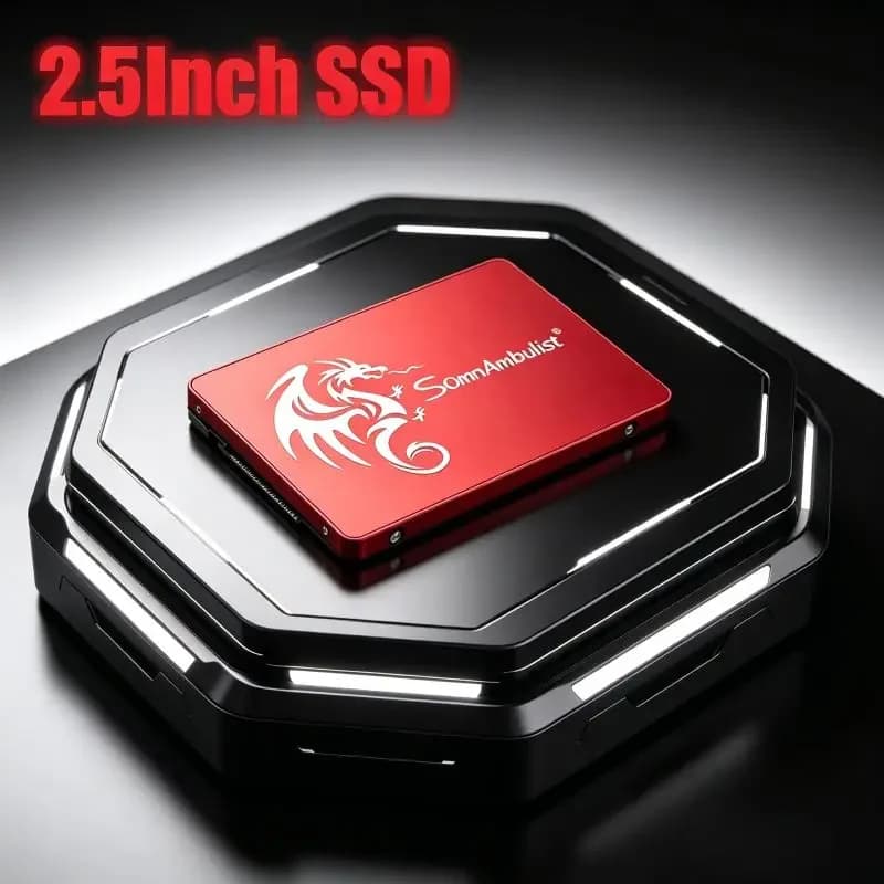 For Laptop Desktop PC New SomnAmbulist SATA3 2.5 Solid SSD 64GB 128GB 256GB 512GB 960GB 1TB 2TB Storage Drive