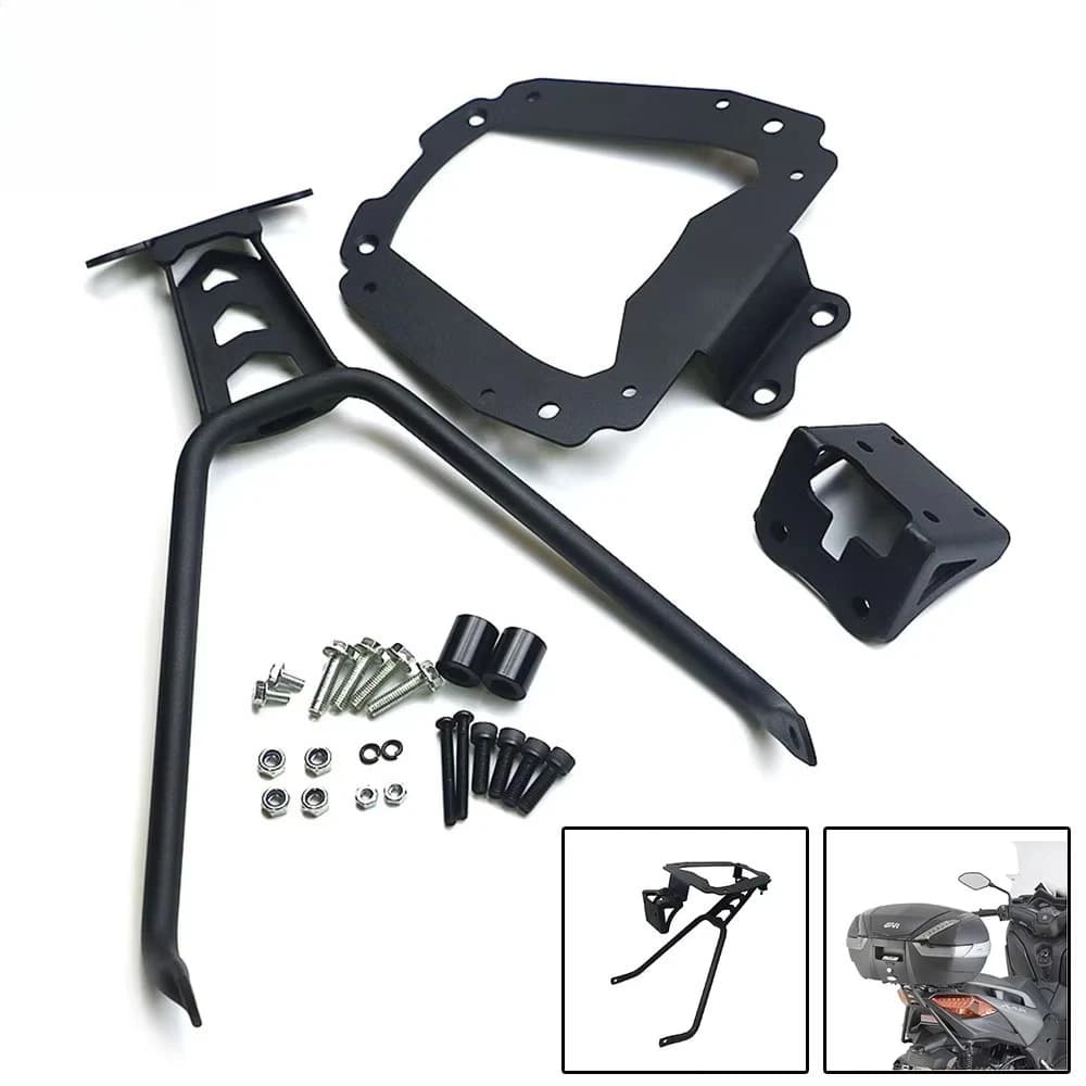 XMAX 250 300 400 16-19 Motorcycle Rear Luggage Rack Extended Rod Bracket Plate Support Tailstock Accessories