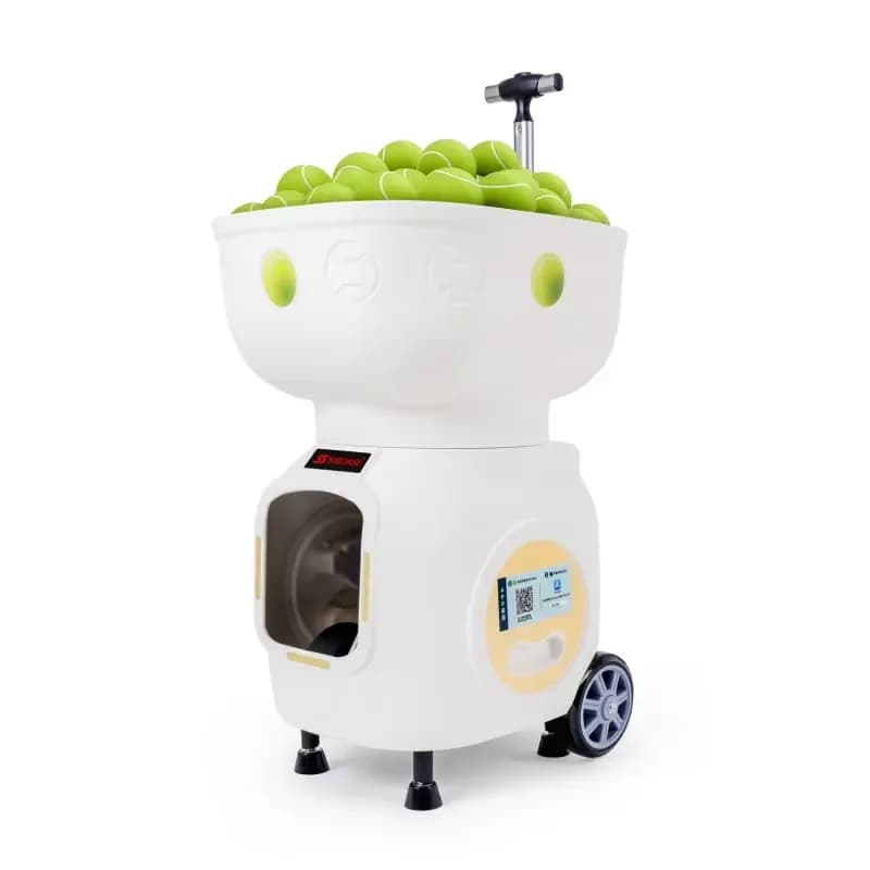 Nuovo Arrivo: Macchina Lanciapalle da Tennis Automatica T2403A per Brevi Distanze, Attrezzatura per Allenamento Indoor con Telecomando