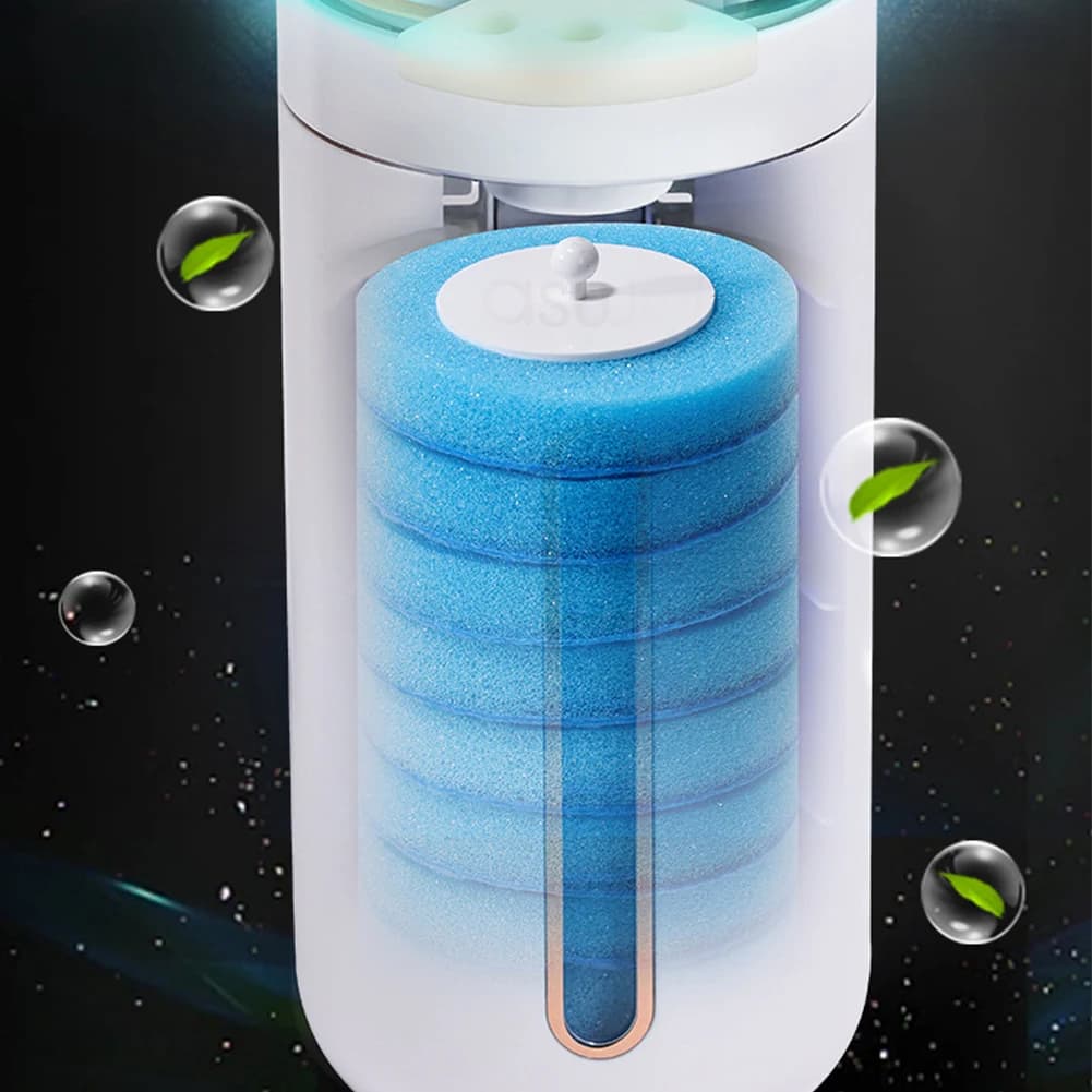 Spazzola per WC Usa e Getta Sostituibile, Montaggio a Parete, Detergente per WC con Aromaterapia, Manico Lungo Ergonomico, Strumenti per la Pulizia del Bagno