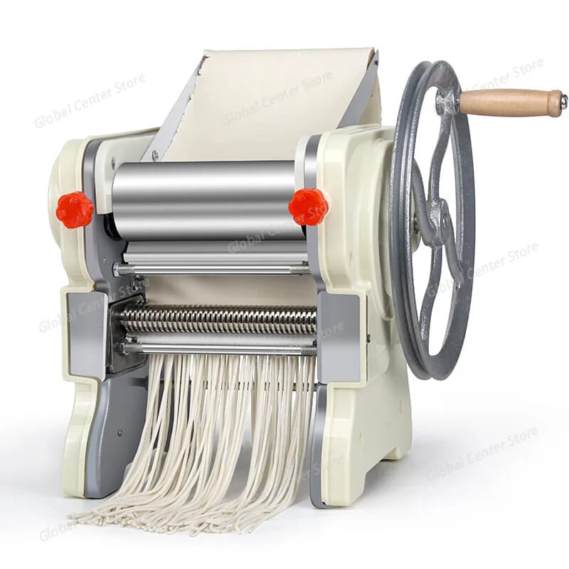 Macchina Manuale per Pasta e Ravioli in Acciaio Inossidabile, per Impastare e Stendere la Pasta, per Wonton e Noodle