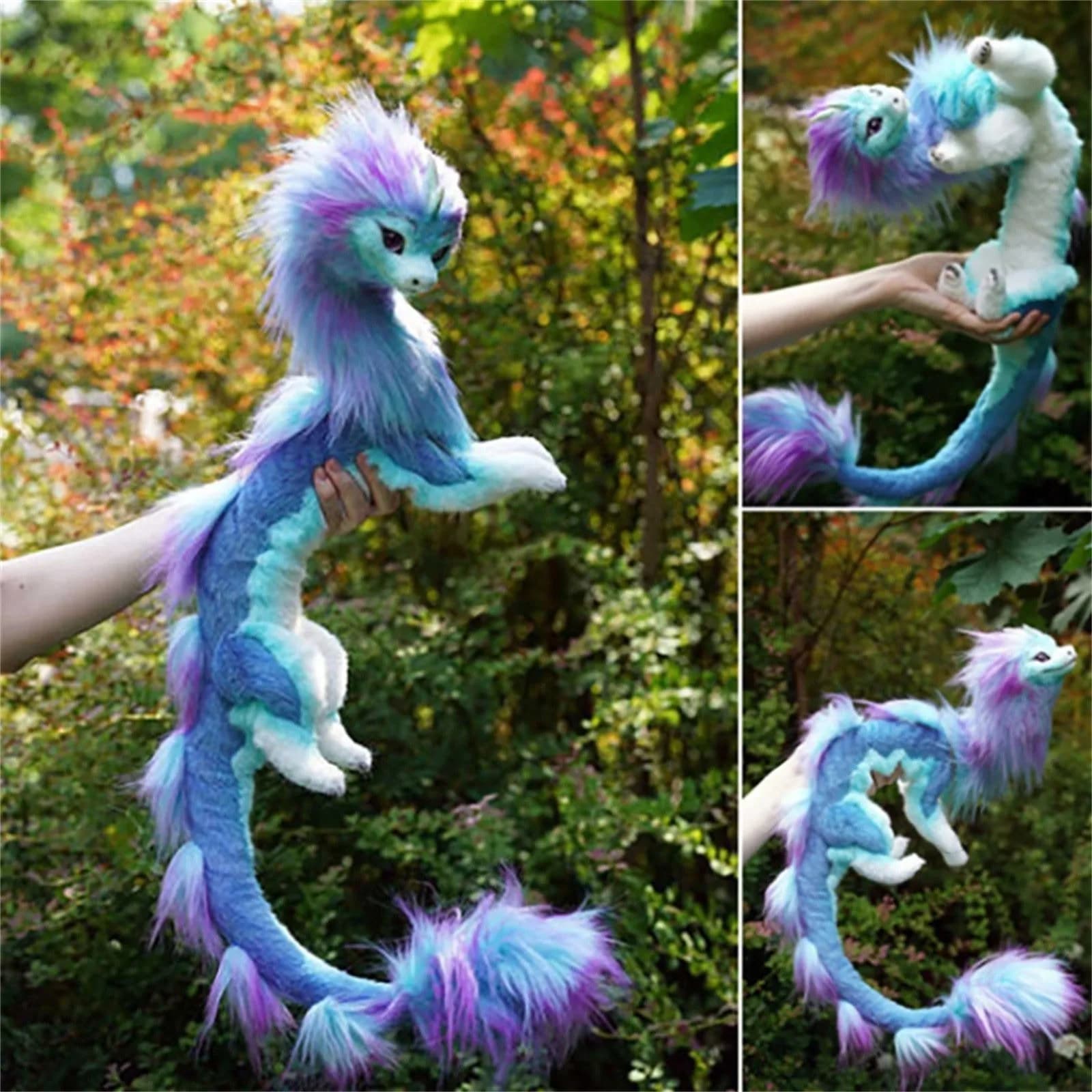 60cm di lunghezza cartone animato animale drago blu figura peluche carino bambola di pezza giocattolo per bambini bambini squisiti regali di compleanno decorazione della casa