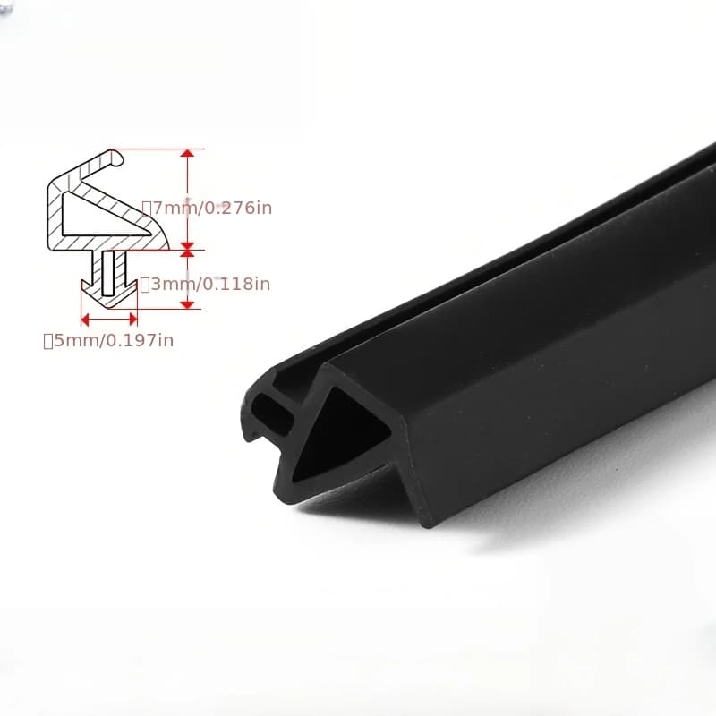 Striscia di tenuta per porte e finestre Porte scorrevoli antivento Striscia di tenuta meteorologica per finestre Guarnizione per porte e finestre in silicone Striscia di isolamento acustico