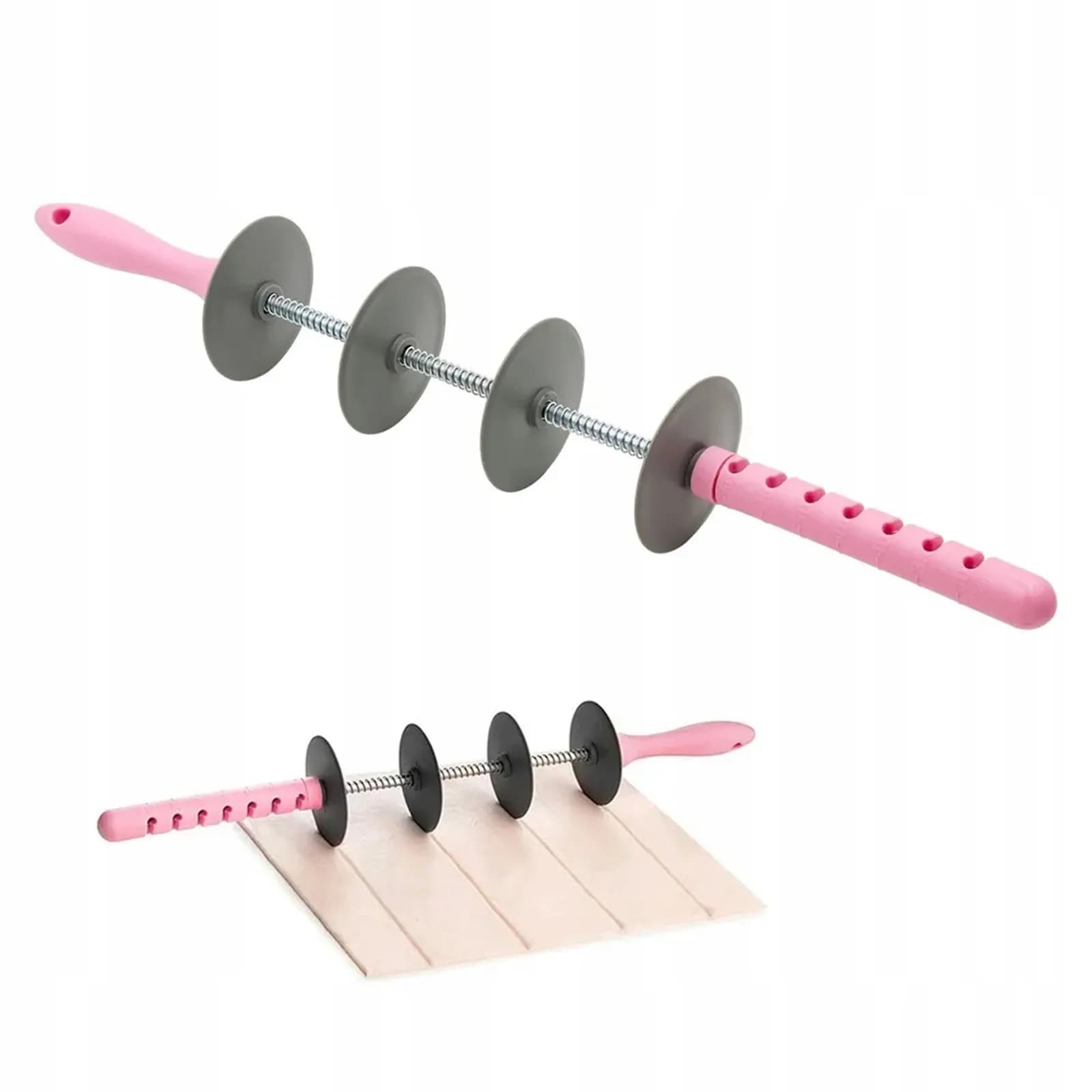 Adjustable Blade Roller Pin Multi Function Bread Slicer Roler Adjustable Bread Croissant Pin Cutter Cutter Dough Roller