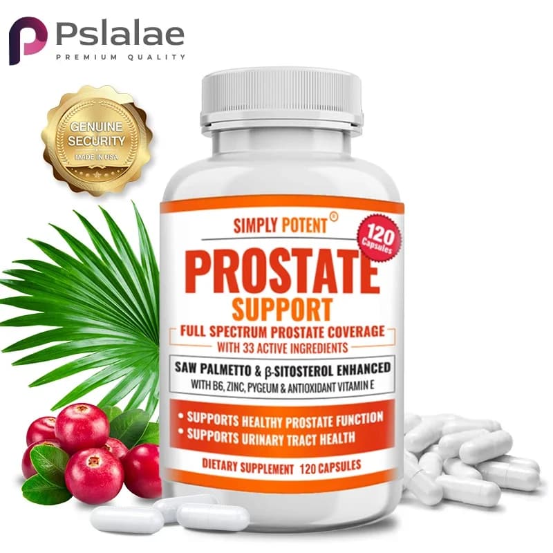Saw Palmetto, 33 vitamins and B6, zinc, selenium-prostate supplement for man