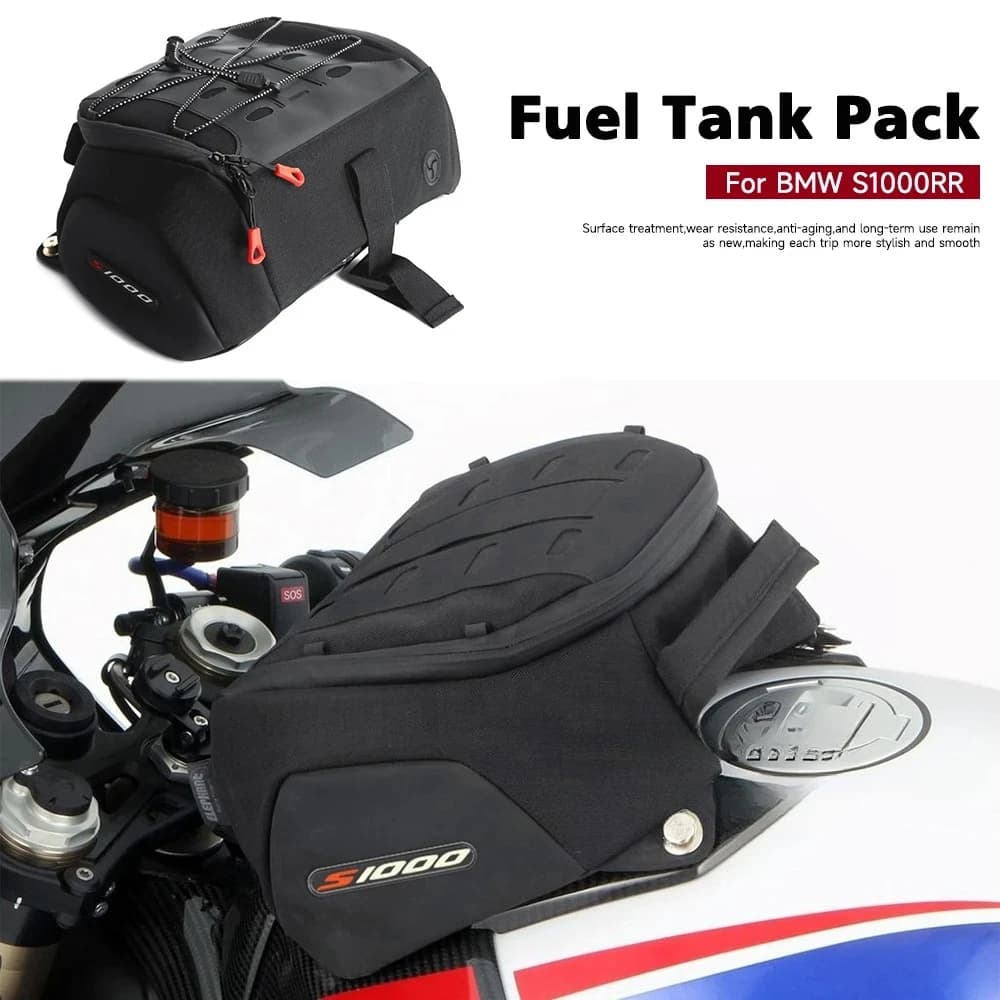 Borsa del serbatoio del carburante del motociclo per BMW S1000 RR S1000RR s1000rr 2019-2025 Borsa impermeabile Borsa per bagagli per olio adatta