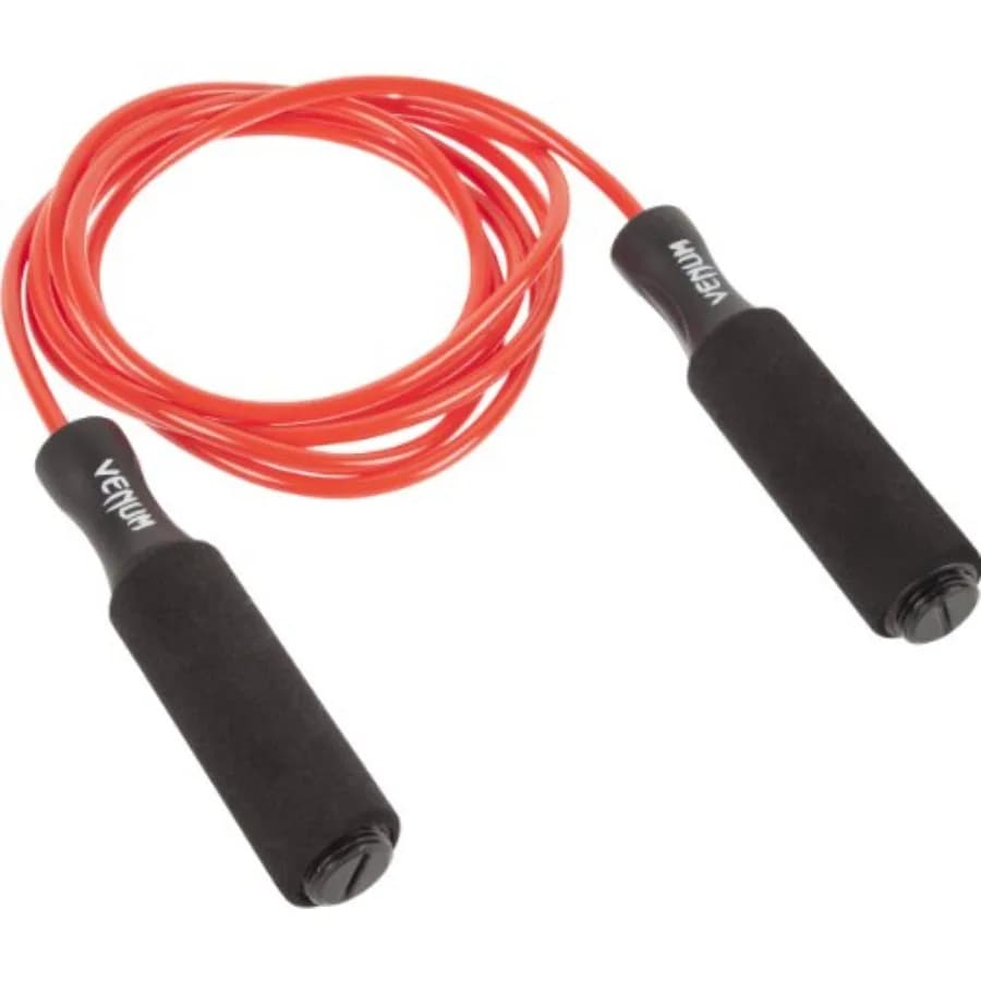 Venum Competitor Black for Fitness Training, Steel Cable Resistant with Comfortable Grips, Efficacy for Cardio Training
