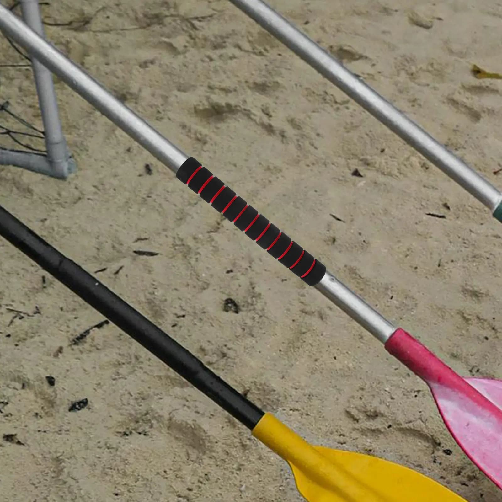 2 Paia di Coperture Protettive per Pagaie da Kayak, Impugnature Antiscivolo in Spugna, Comodi Protettori per Remi da Barca, Copertura per Pagaie, Attrezzatura per Kayak