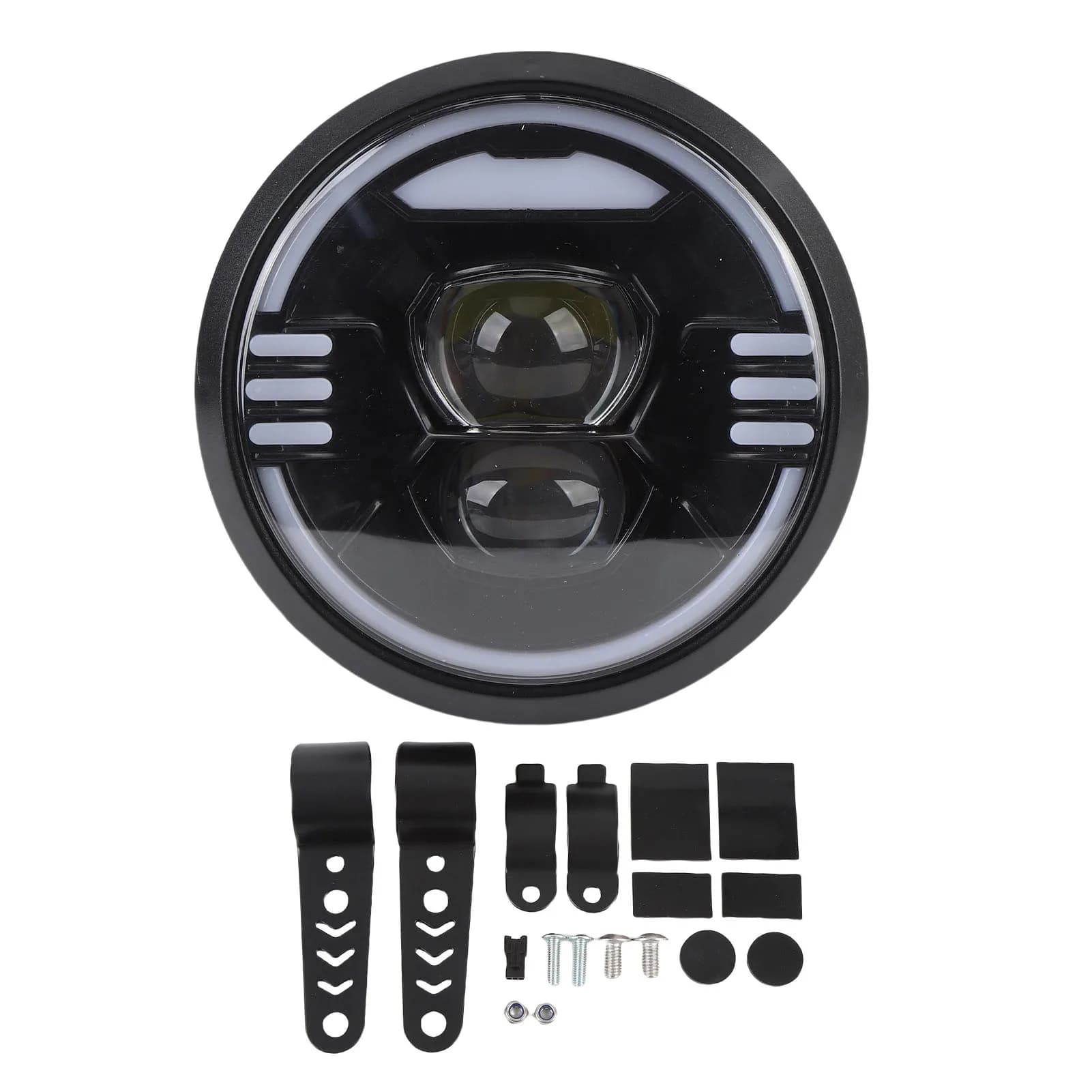 Electric Bike Front Headlight Electric Bike Head Light High Brightness Electric Bike LED Front Headlight for Night Riding