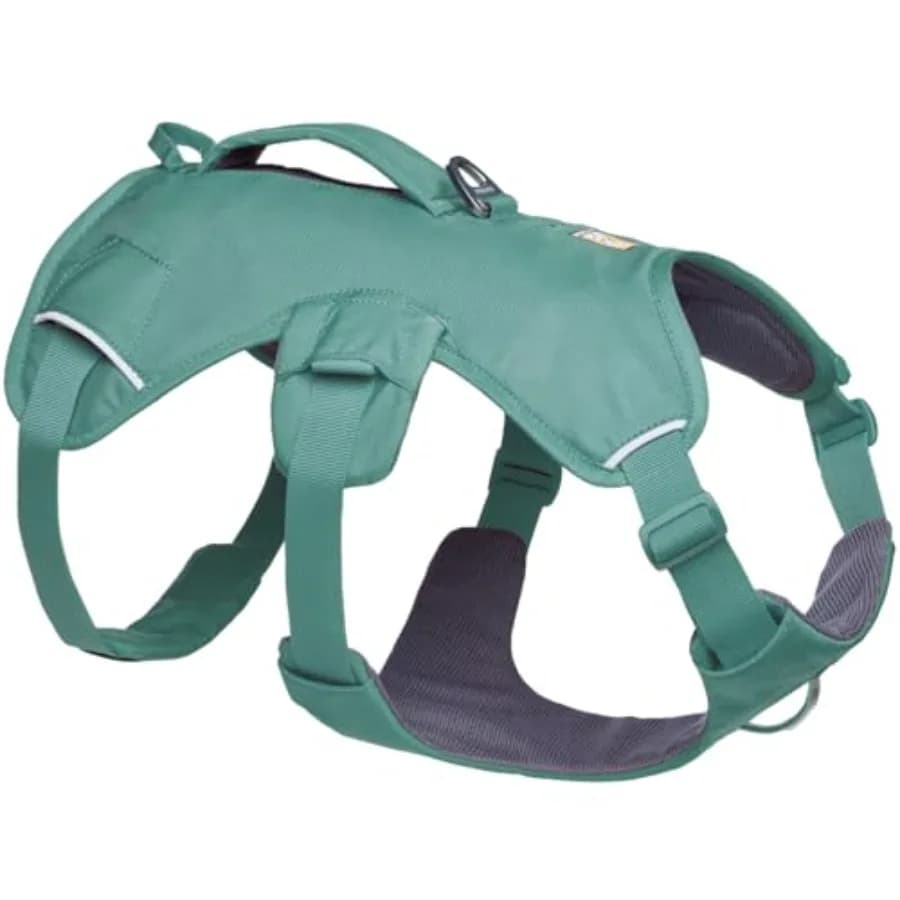 Web Master, Imbracatura Multiuso per Cani, per Escursionismo e Trail Running, Servizio e Lavoro, Uso Quotidiano, Verde River Rock, Me