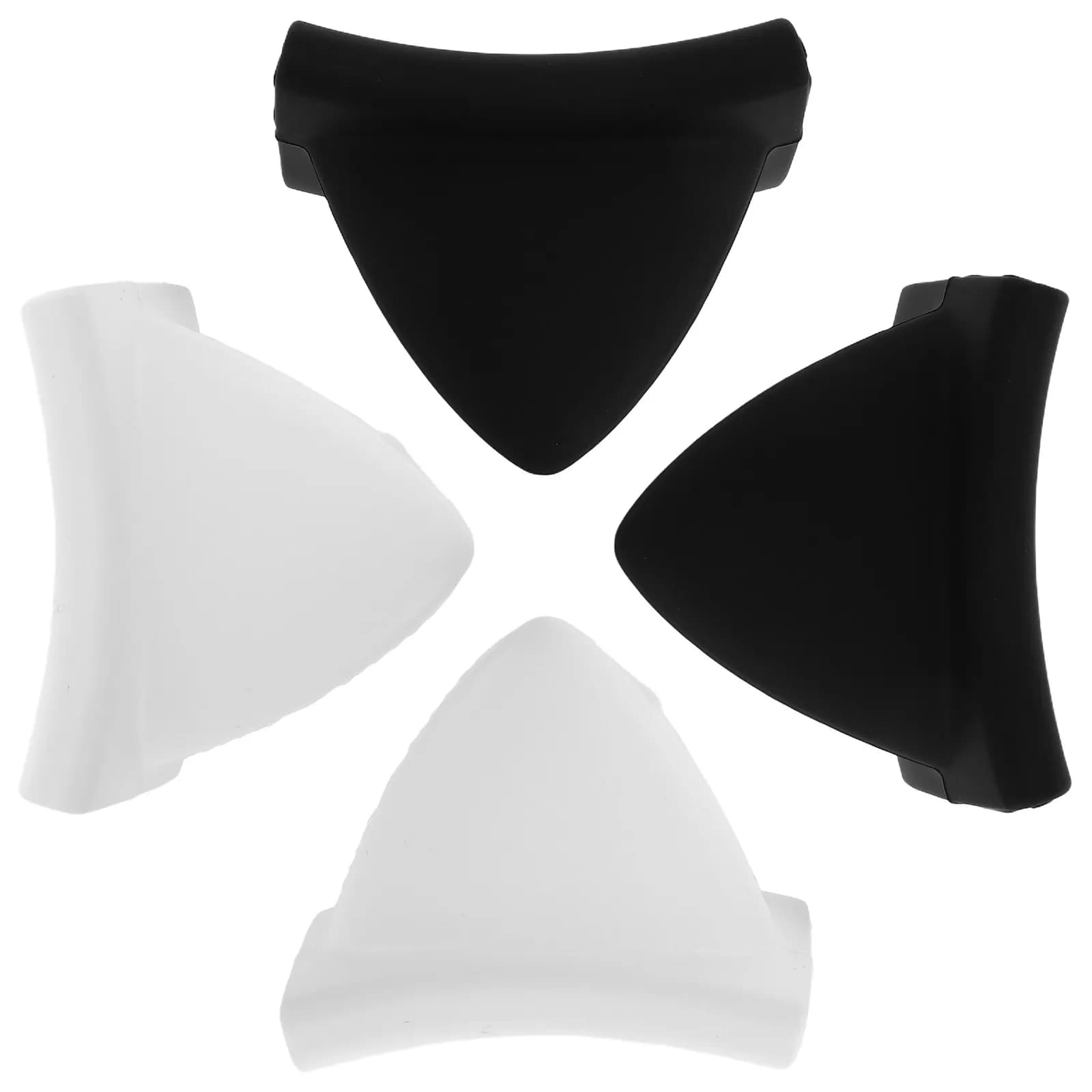 2 Paia di Accessori per Cuffie a Forma di Orecchie di Gatto, Decorazioni Staccabili in Silicone per Cuffie da Gaming e Cosplay