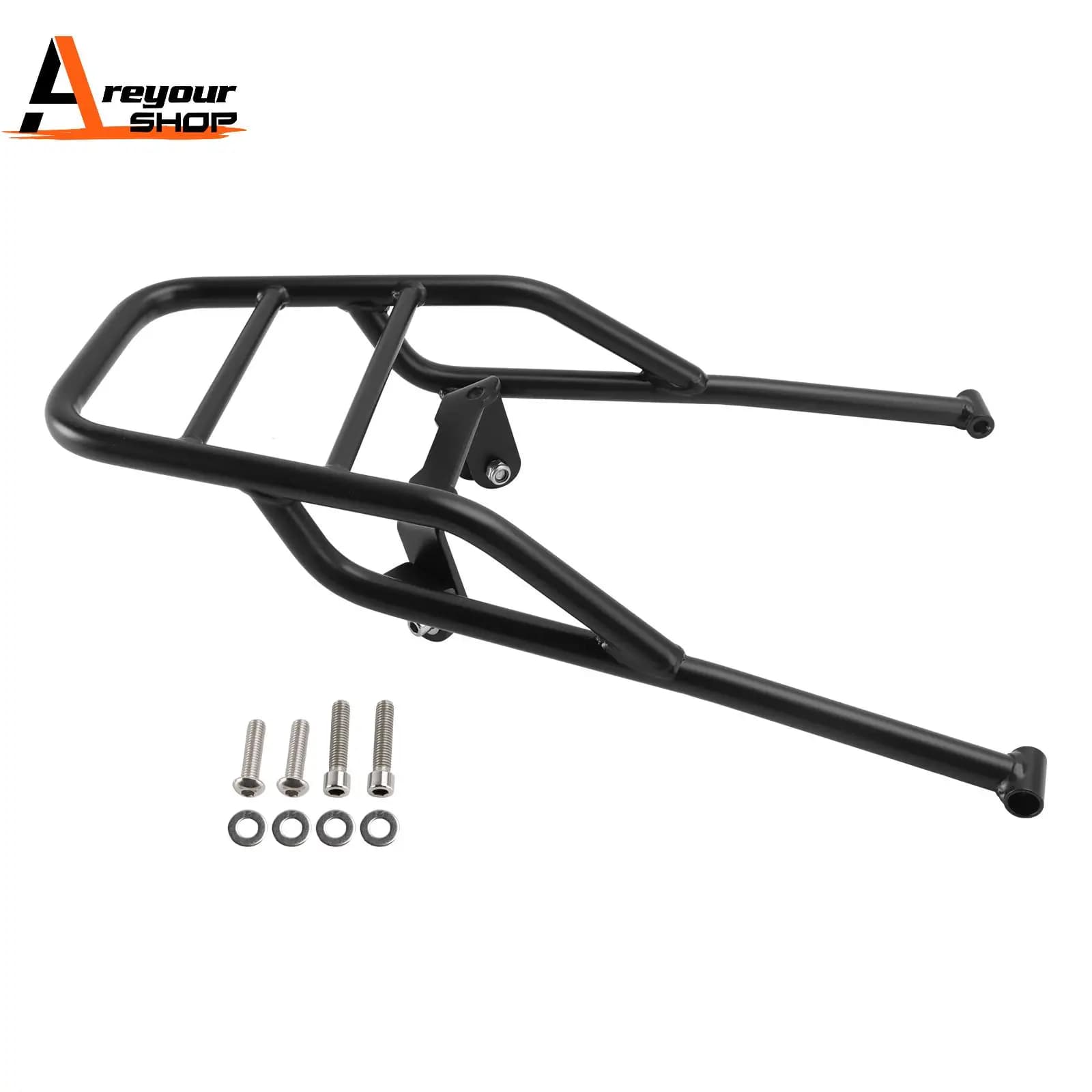 Black rear rack for BMW F900GS 2023 2024 2025 Black