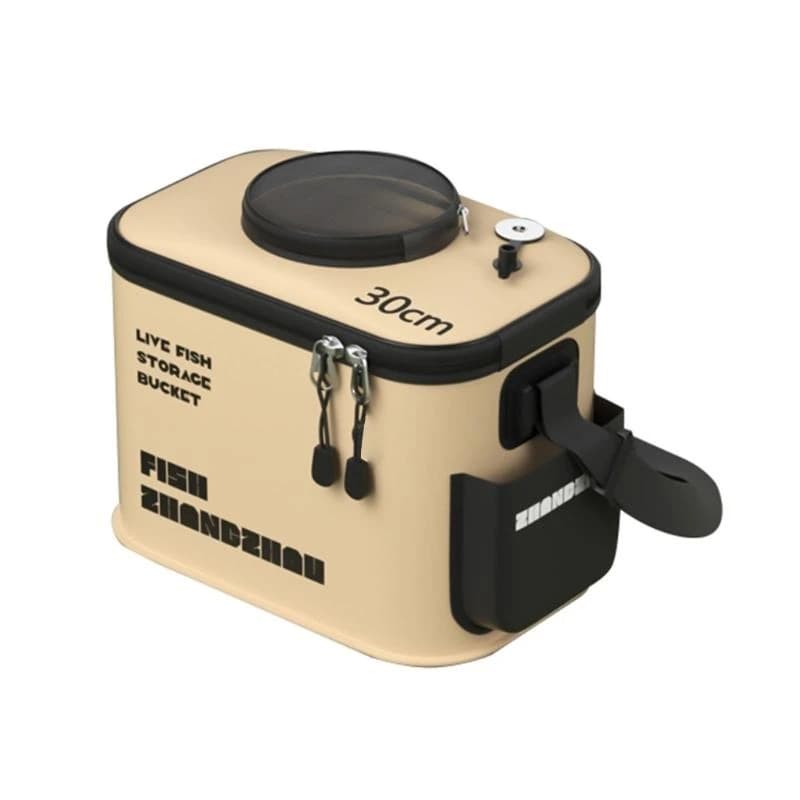 652F Foldable Fishing Fish Box Portable EVA Bucket Fishing Accessory Fishing Tackle