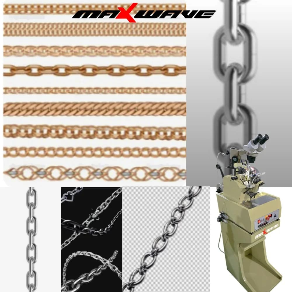 MAXWAVE CM450 Chain Loom Ergonomic Design Efficient Weaving Ideal for Jewelry Chain Production Stable Quality Output