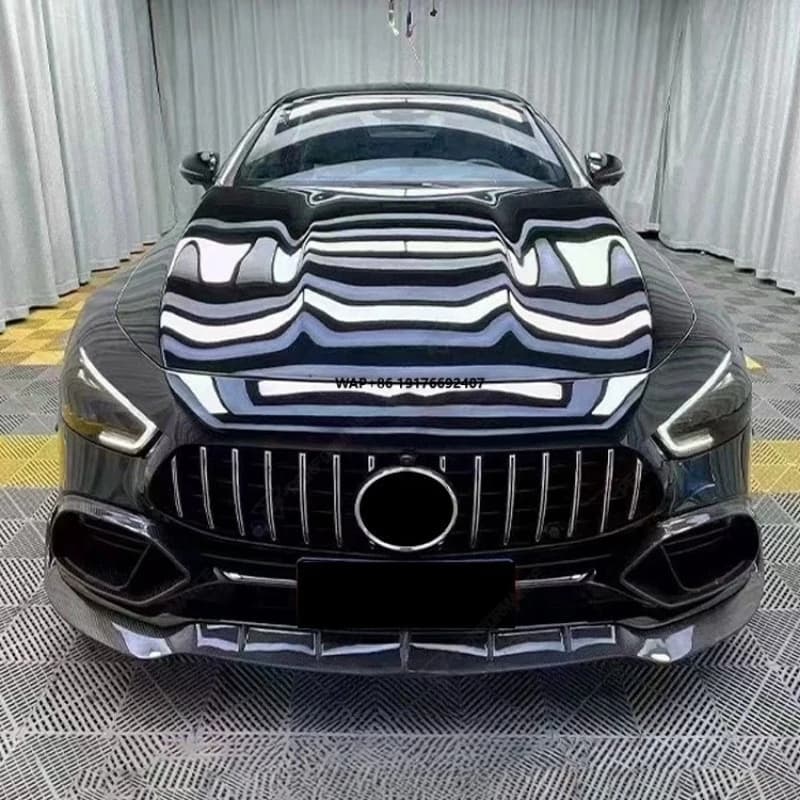 Dry Carbon Fiber B Style Body Kit for GT50 Modified Front Lip Rear Diffusers Side Skirts Spoiler Car Body Kit