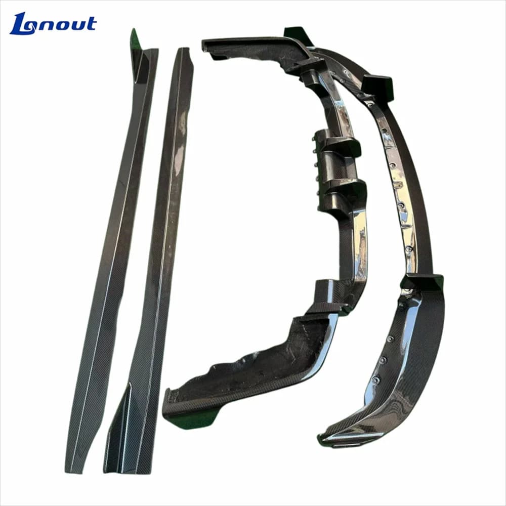 High Quality Carbon Fiber Small Surround Kit Suitable for M2 G87 Modified AD Style Front Lip Side Skirt Rear Diffuser