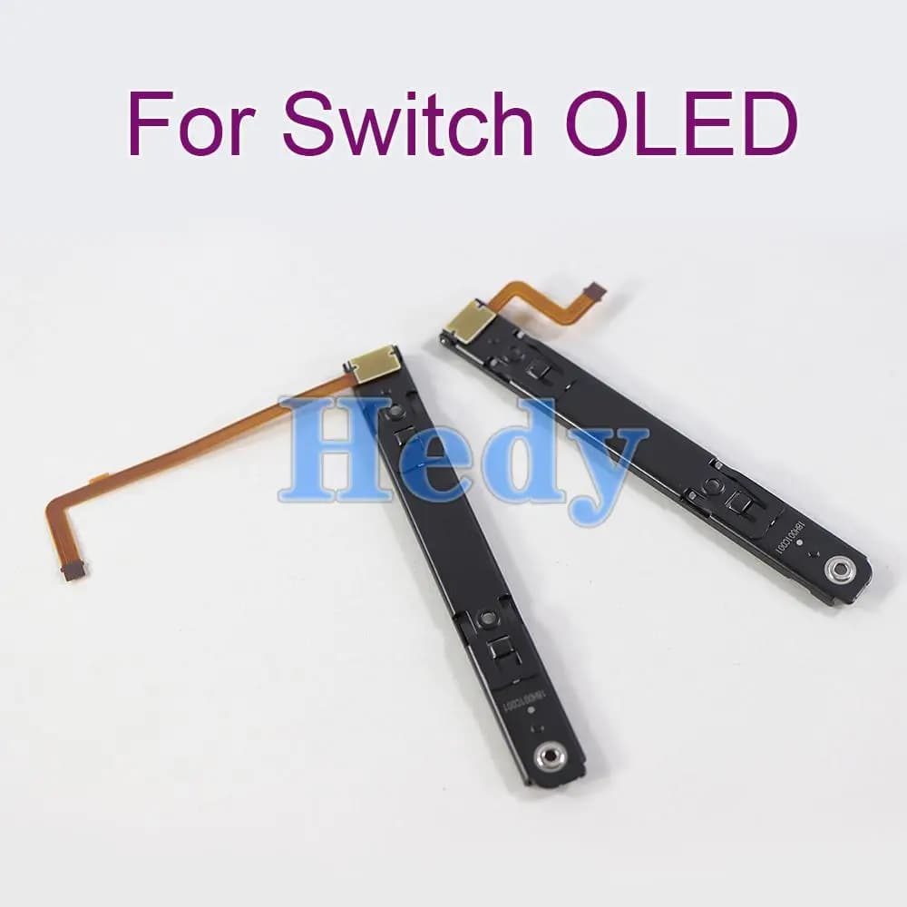 1PC Per Nintendo Switch OLED Console Slideway Destra e Sinistra L R Slide Rail Con Cavo Della Flessione Per SwitchOLED Console NS