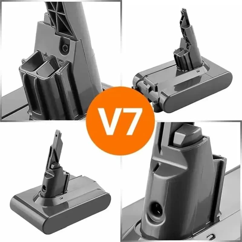For Dyson V6/V7/V8/V10 9800mAh 21.6V Lithium-ion Rechargeable Vacuum Cleaner Battery Replacement for V8 Series