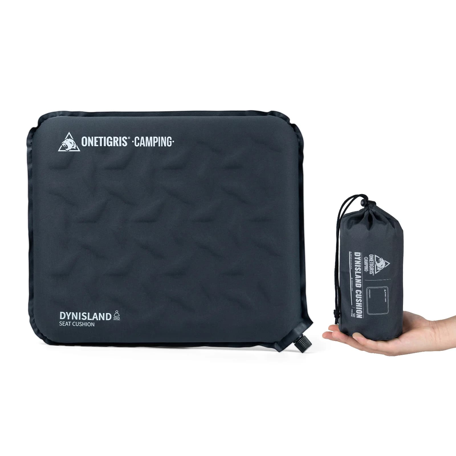 Cuscino Gonfiabile OneTigris Dynisland, Leggero e Autogonfiabile in Memory Foam per Sedie da Stadio e Campeggio
