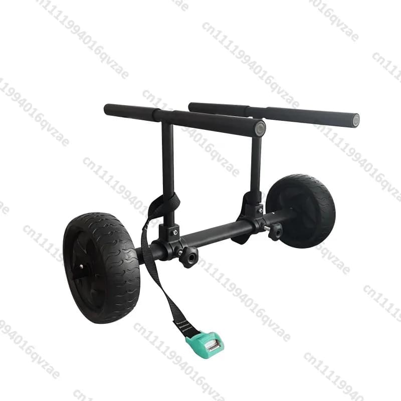 Carrello Universale per Kayak in Lega di Alluminio, Rimorchio a Due Ruote Regolabile per Paddle Board