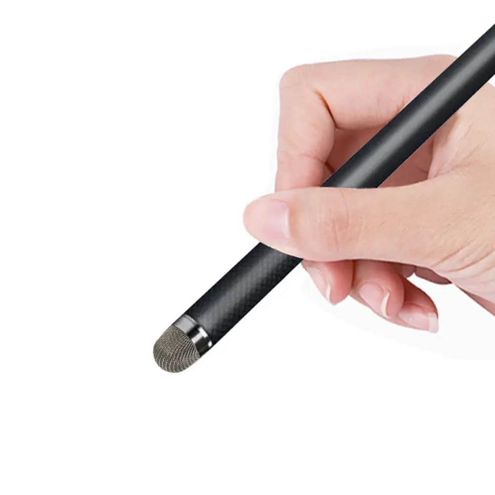 30 punte di ricambio per stilo in tessuto a rete di fibra conduttiva per tablet, smartphone, disegno di precisione, scrittura, navigazione