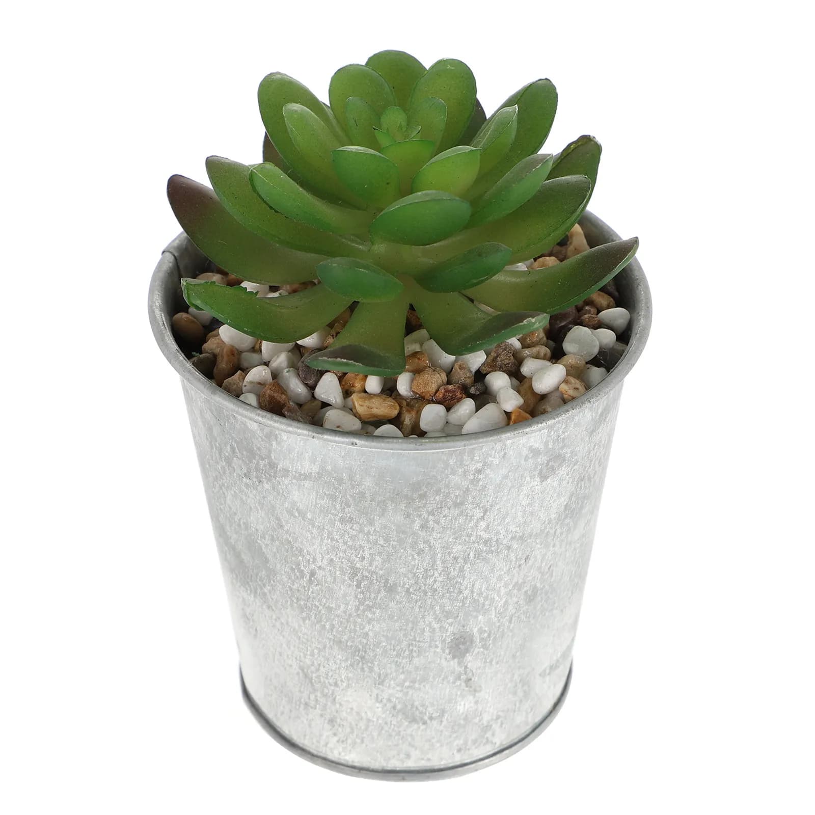 Artificial Grass Plant Mini Bonsai in Plastic Vase, Vivace Decoration for Home and Office, Realistic Fin Plant