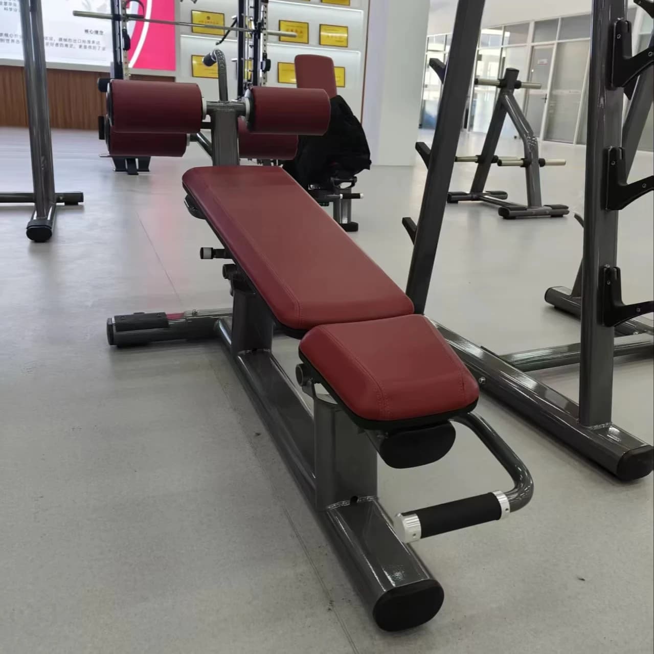Bodybuilding Adjustable Abdominal Bench, Core Strength Training Resistant Weight Bench, Bodybuilding Training Equipment