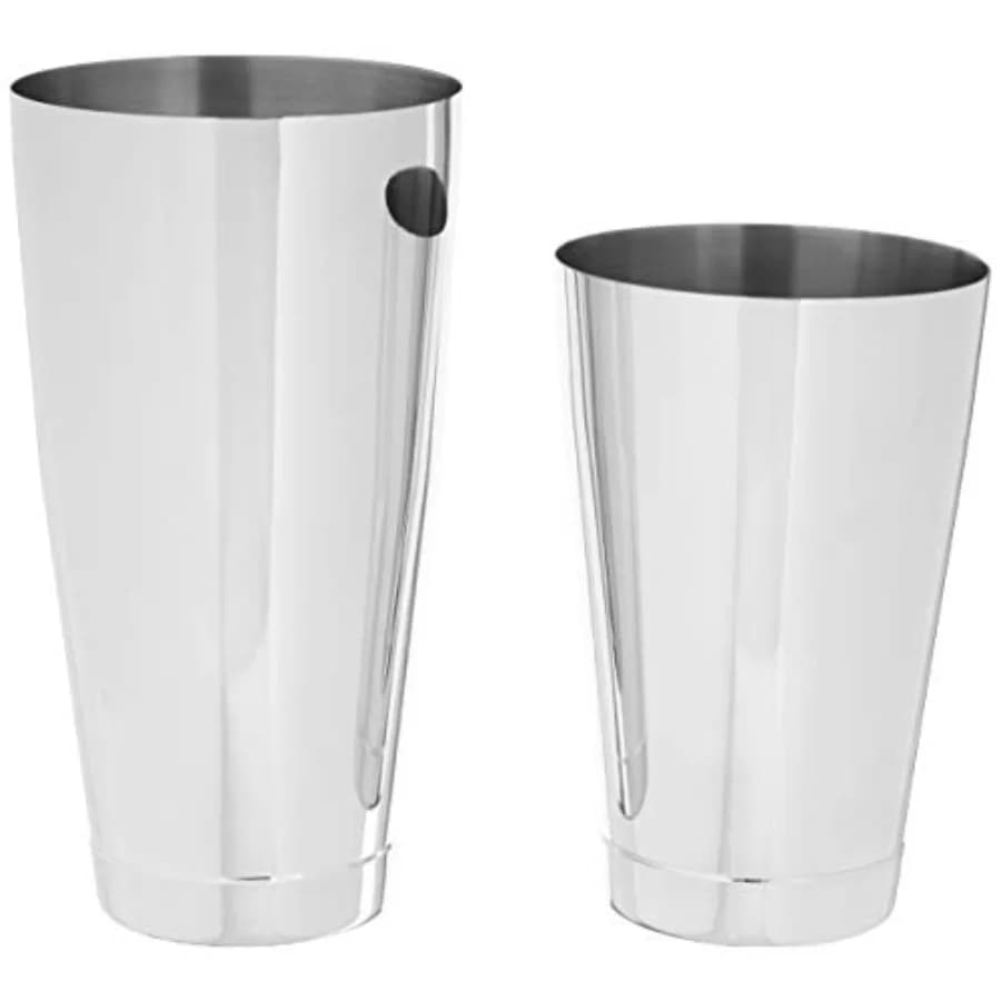 Set di shaker per cocktail, 18 oz e 28 oz, acciaio inossidabile, M37009