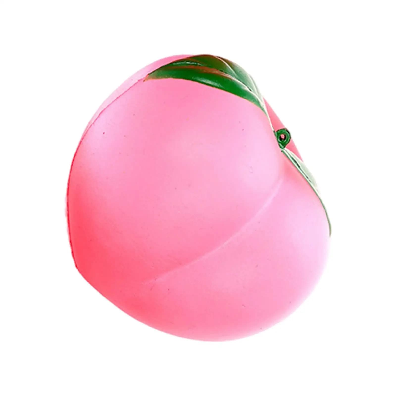 PU Simulation Peach Squeeze Puzzle Toy Soft Scented Slow Rising Squishy Stress Relief Fun Toy for Kid Gift