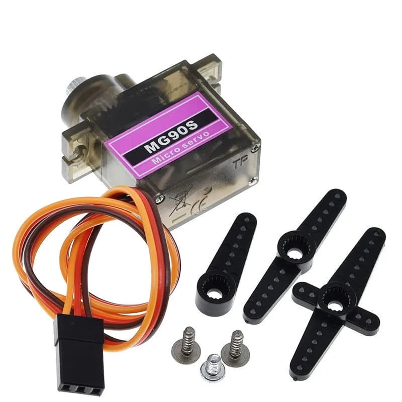 Aggiornato MG90S Servo 2/4/6/8/20Pcs All Metal Gear versione aggiornata 9g SG90 per aereo elicottero auto barca MG90 9G Trex 450 RC