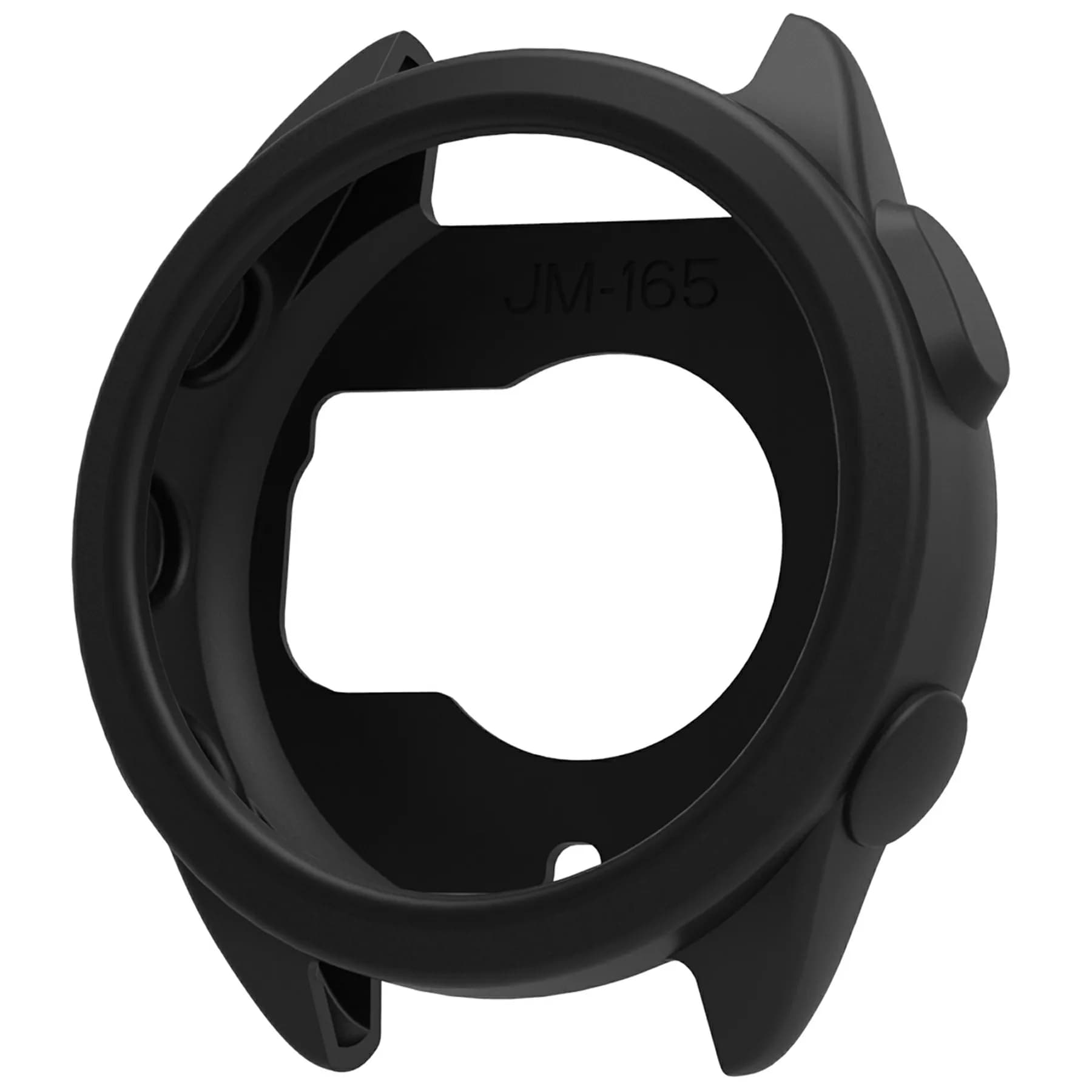 For Garmin Forerunner 165 Protective Case Smartwatch Silicone Cover - Black