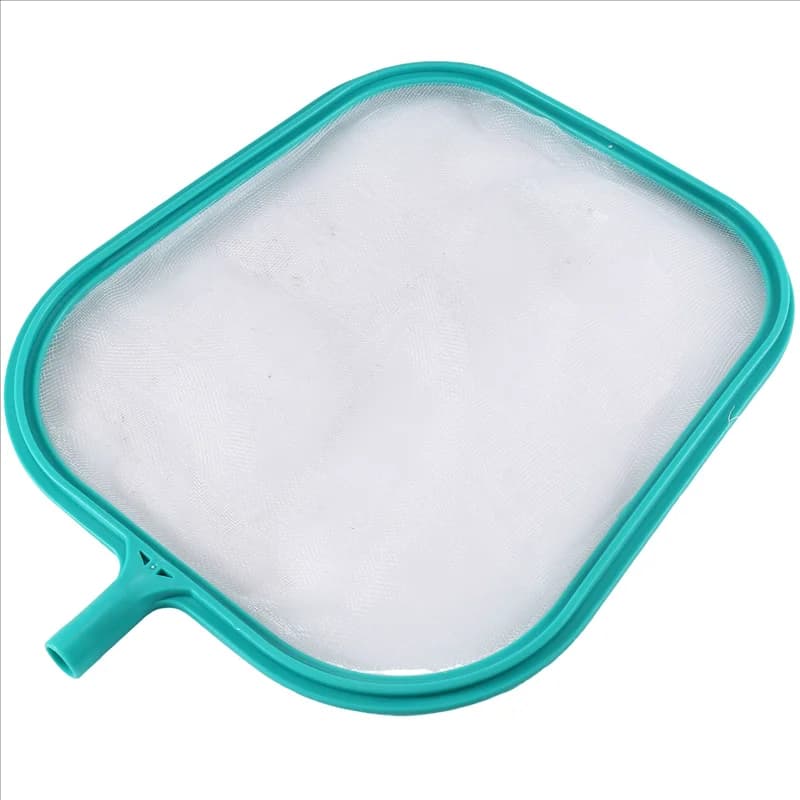 Kit per la manutenzione della piscina con rete per skimmer per foglie, spazzola telescopica da 18 pollici, detriti puliti da parete, pavimenti, gradini