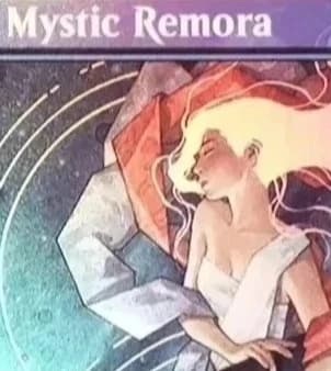 Foil "mystic remora/mana confluence" TCG Proxy Black High Quality Playing Board Game Trading Cards