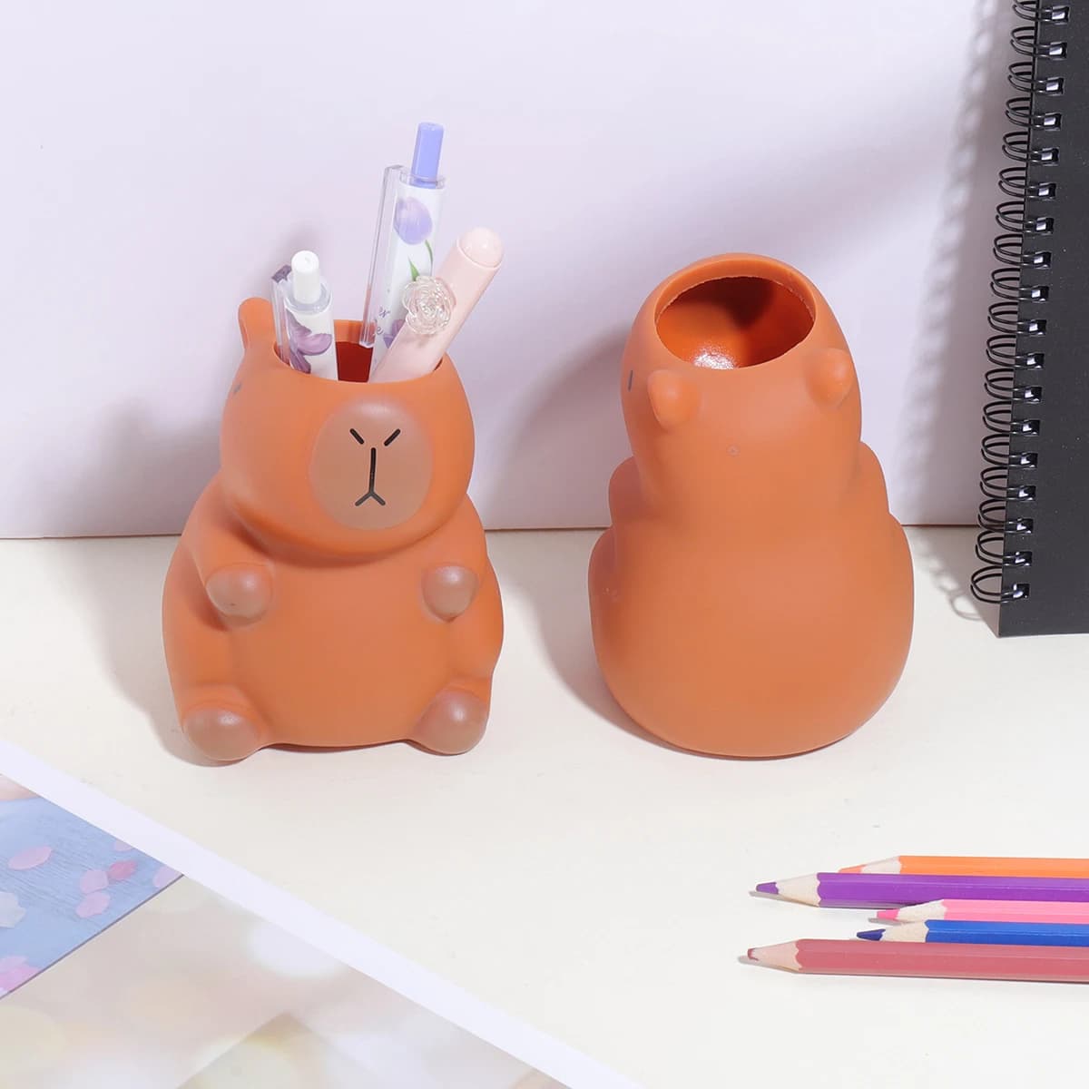 Multifunction Multifunction Headband, Soft Silicone Organizer Anti-Caduta for Makeup Brushes, for Office, School, Home, Desk Decoration