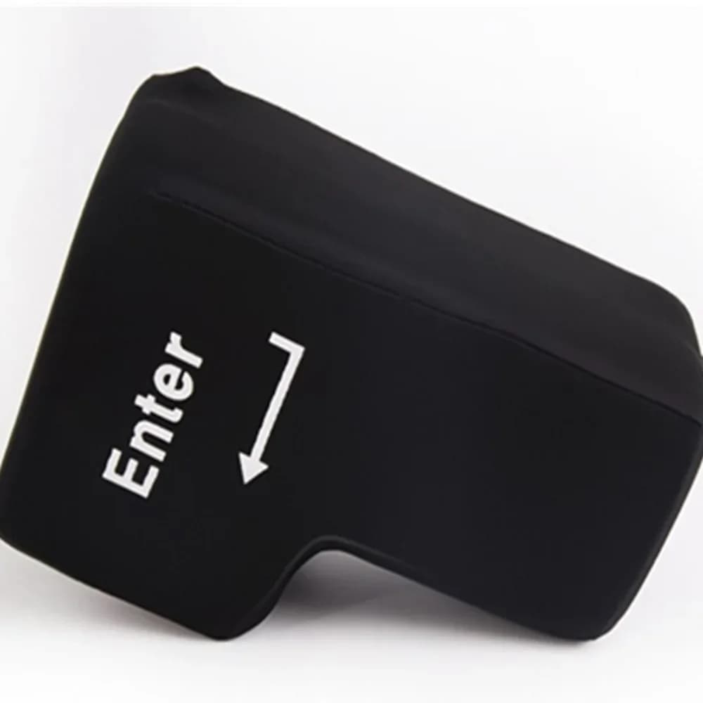 Cuscini per le mani USB Chiave d'ingresso grande Computer Chiave d'ingresso grande Cuscino da tavolo Vent Enter Key Accessori da ufficio leggeri