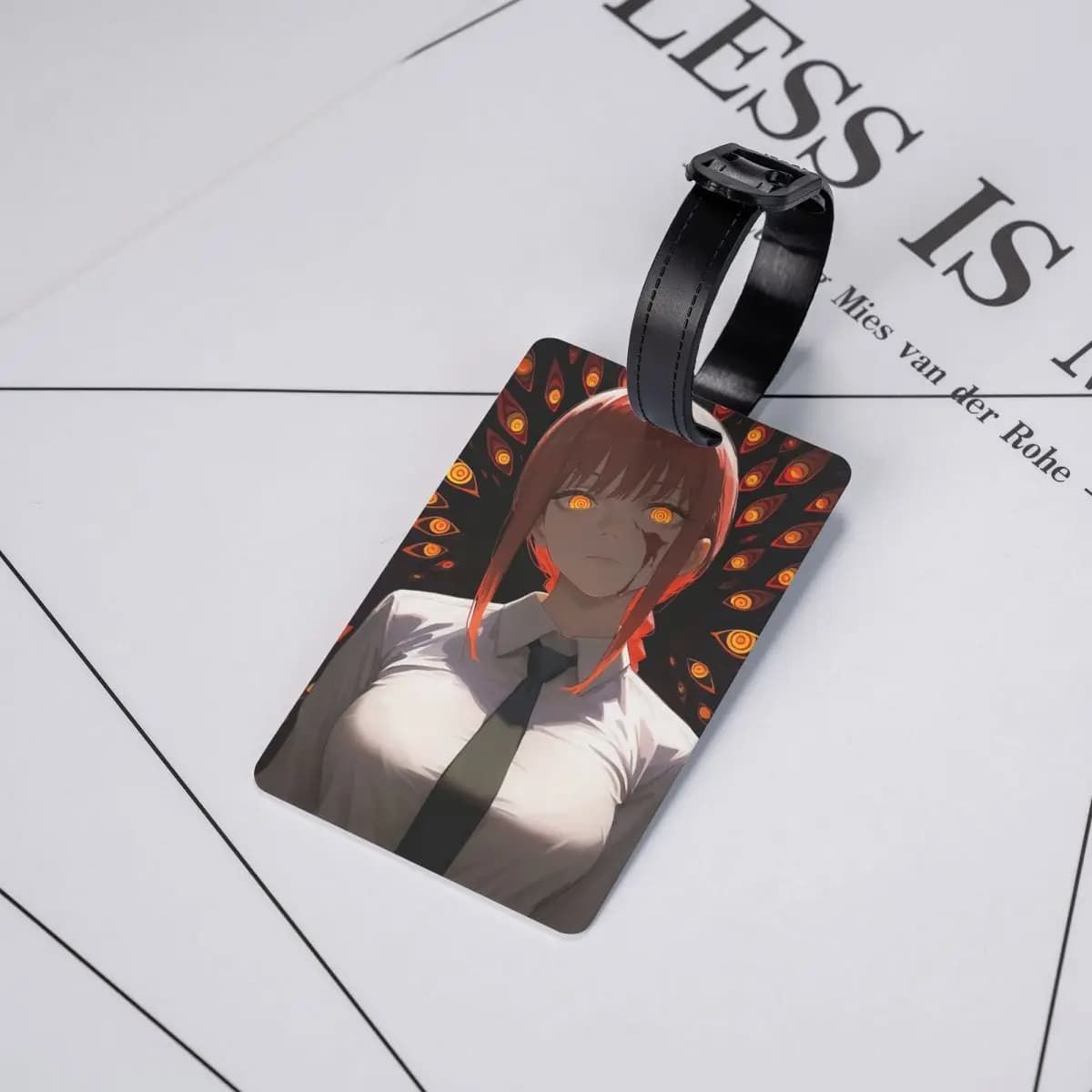 Etichette per Bagagli Makima, Accessori per Valigie, Targhette per Bagagli da Viaggio, Porta Etichette con Nome e Indirizzo