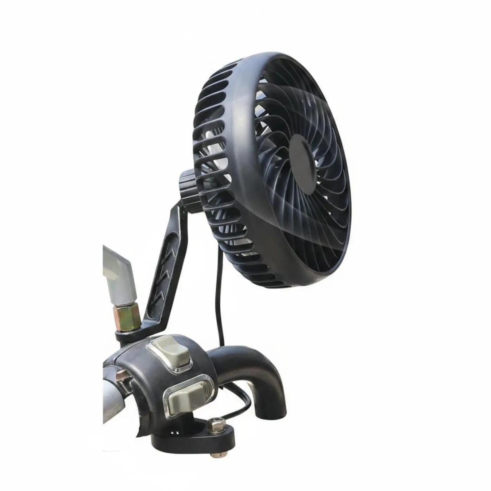 Usb Electric Fan Adjustable 360 Degree Portable Air Conditioner Fan for Courier Bike Riding