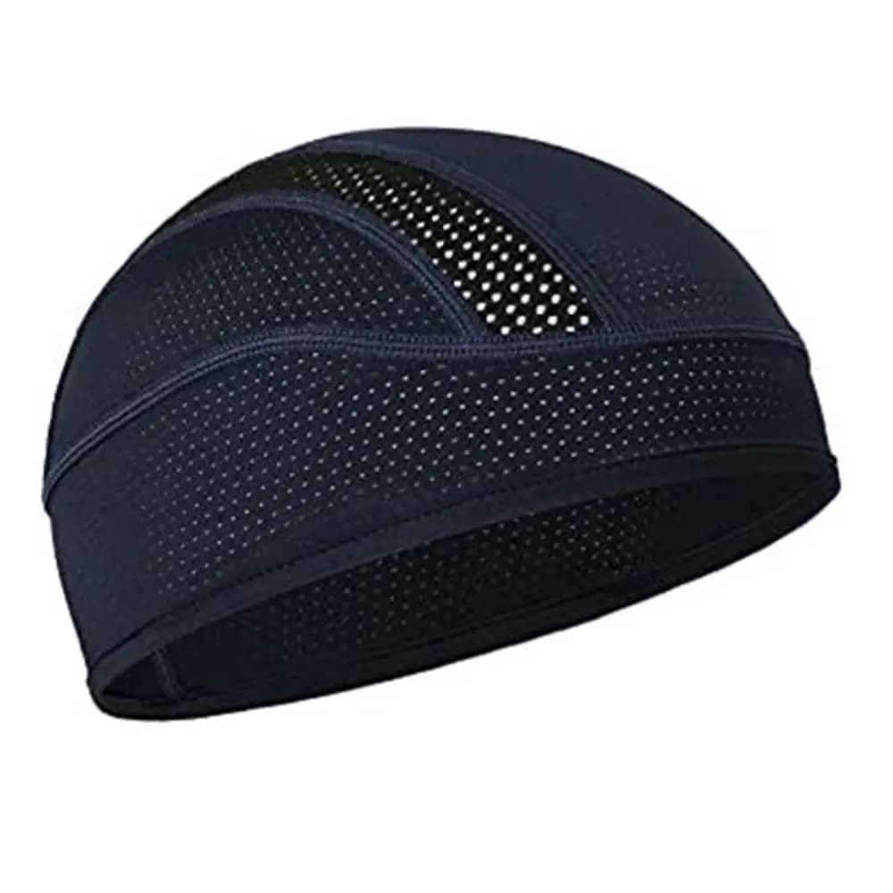 Simple Quick Dry Helmet Inner Cap Breathable Sweat Absorption Beanie Cap Helmet Lined Hat For Women Men Unisex