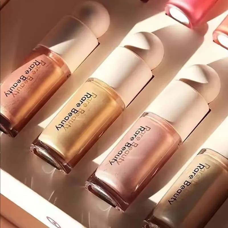 2025 Moda Rara Bellezza Trucco portatile Cura del viso Fondotinta liquido lucido Idratante Correttore naturale Cosmetico